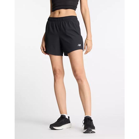 New Balance Women's Black RC Short 5" Size S - Picture 1 of 9